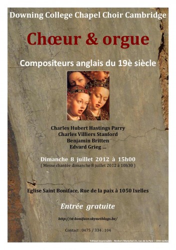 musique,concert,orgue,choeur,st-boniface,ixelles